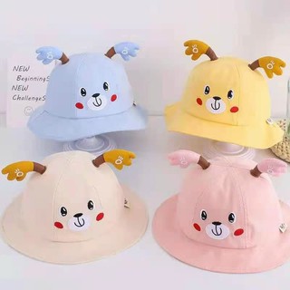Mũ vải vành hưu siêu cute cho bé
