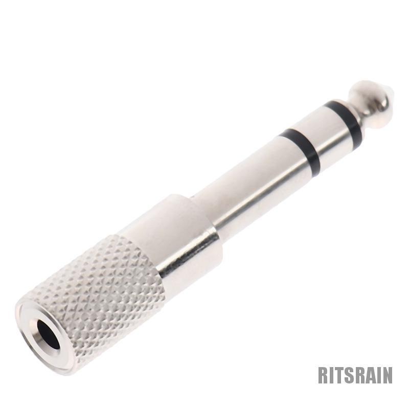 Đầu Cắm Kết Nối Âm Thanh 3.5 6.35mm Male Sang 3.5mm Female | BigBuy360 - bigbuy360.vn