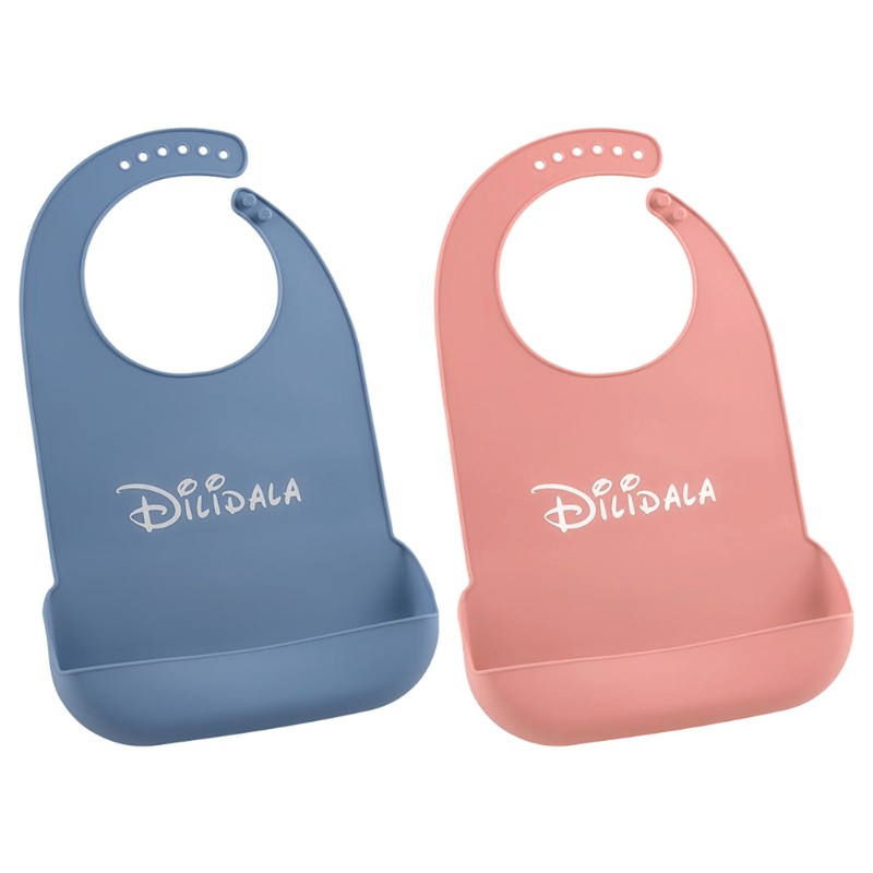 Yếm Ăn Bằng Silicon Chống Thấm Nước / Dầu Cho Người Lớn Tuổi