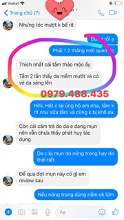 Bột thảo mộc tắm - rửa mặt  handmade
