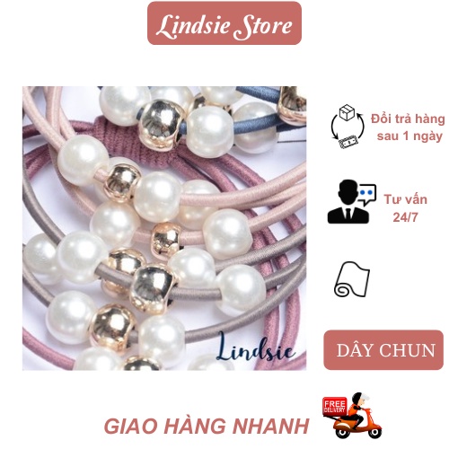 Dây buộc tóc phong cách Hàn Quốc