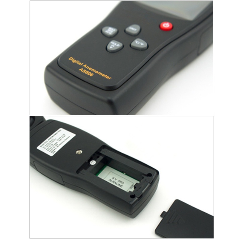 Đồng Hồ Đo Tốc Độ Gió CFM Màn Hình LCD Nền Chuyên Dụng