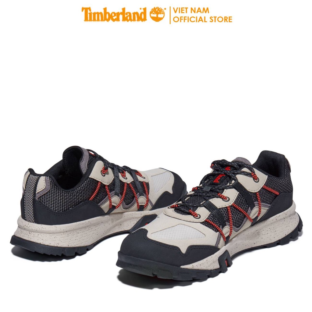 Giày Thể Thao Nam Garrison Trail Leather/Fabric Low AC Hiking Sneakers Màu Trắng Timberland TB0A2A825N