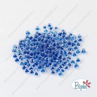 Hạt cườm Tiệp Preciosa màu xanh biển đậm dòng inside color