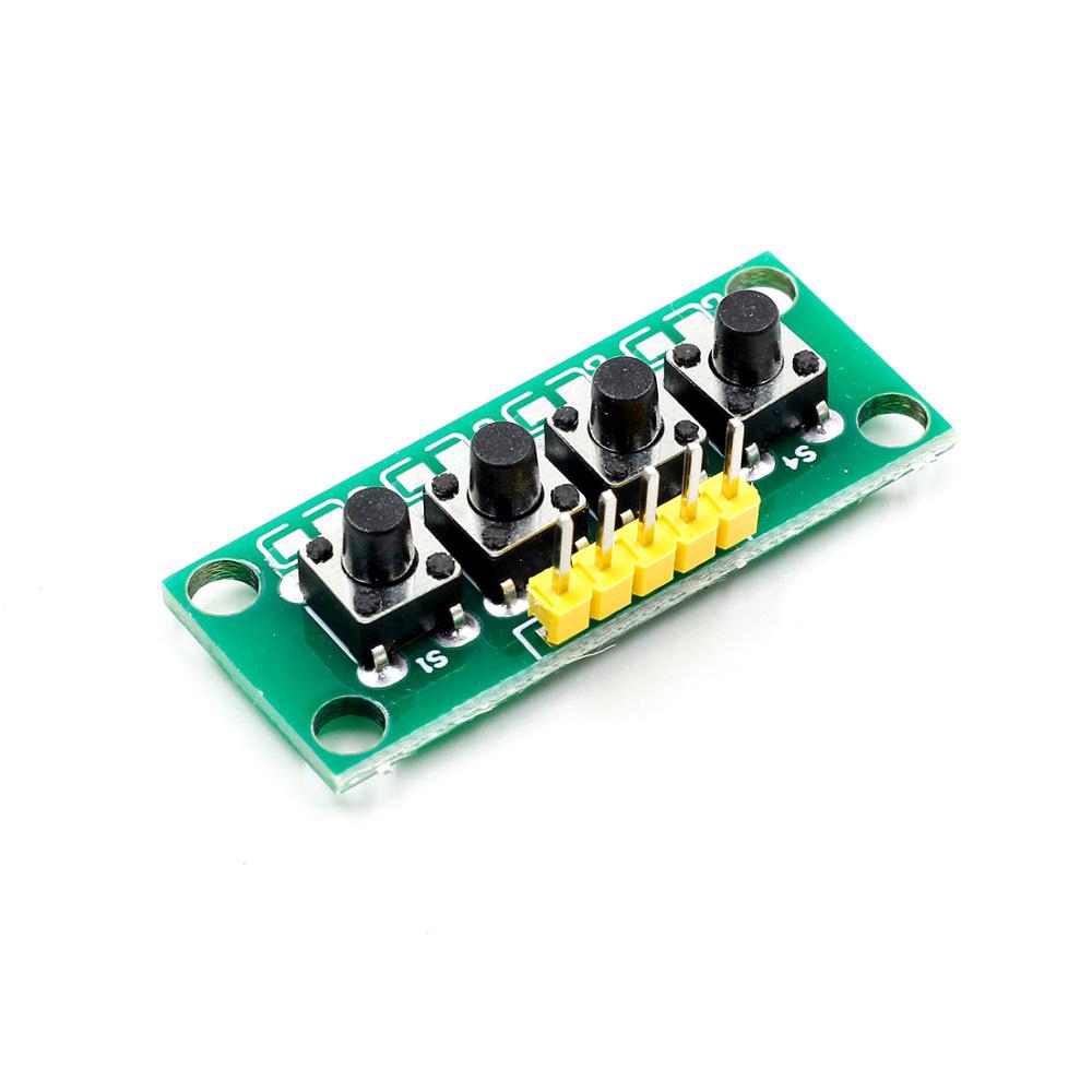 Bộ mô-đun bàn phím MCU 4 nút độc lập cho Arduino dùng cho sinh viên thực hành