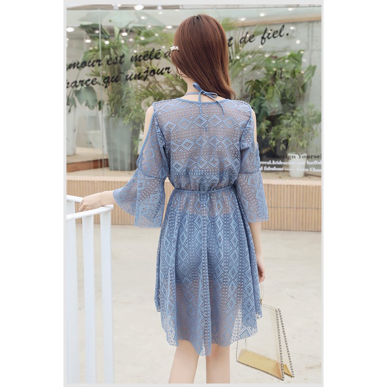 [XẢ KHO] Bộ đồ bơi bikini kèm áo choàng sexy 3 chi tiết | BigBuy360 - bigbuy360.vn