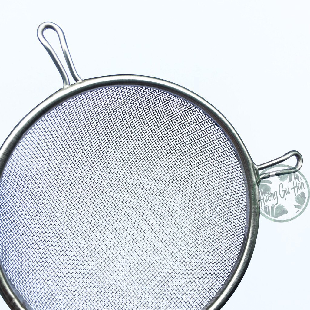 Rây lọc cháo, rây lọc thức ăn có tai đỡ, đường kính 14cm