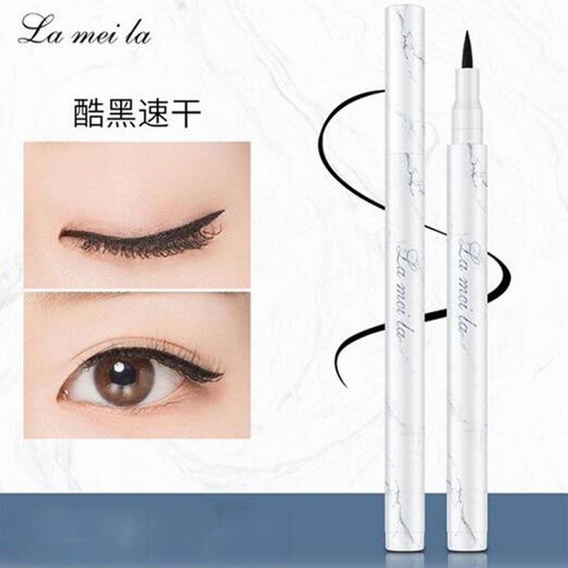 Bút kẻ mắt chống thấm nước lâu trôi 24h thiết kế vỏ họa tiết cẩm thạch | BigBuy360 - bigbuy360.vn