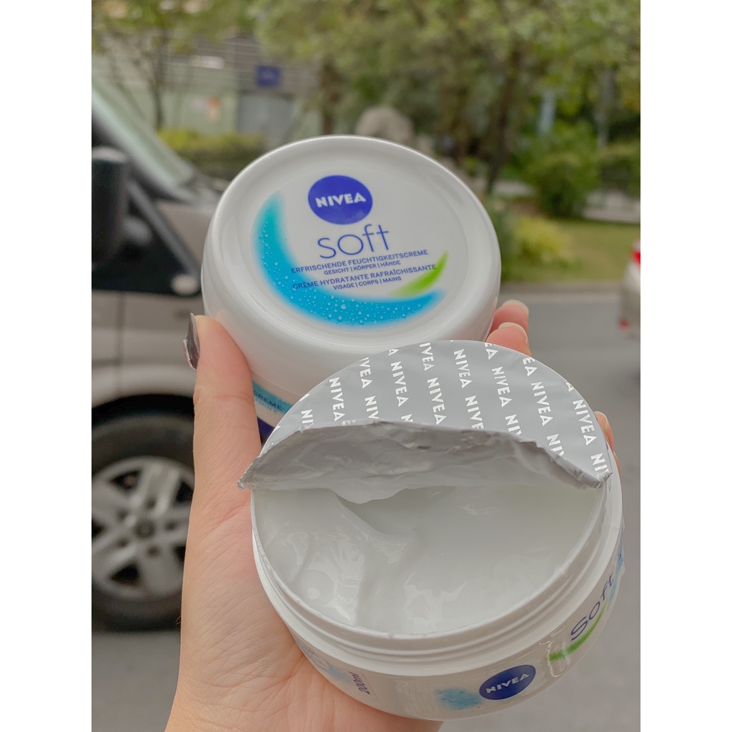 Kem Dưỡng Ẩm Toàn Thân NIVEA SOFT INTENSIVE - Chính hãng Đức