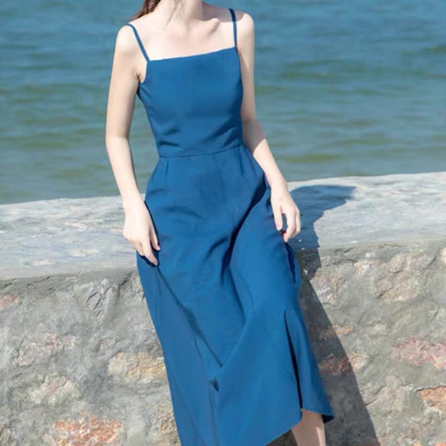 Bộ jumpsuit 2 dây ống rộng - sẵn 03 màu