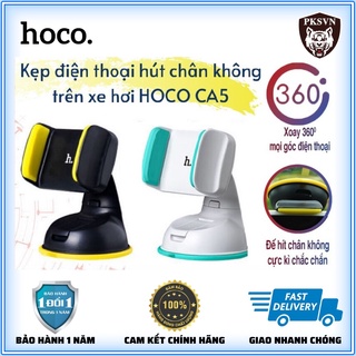 Giá Đỡ Điện Thoại Trên Ô Tô Hoco CA5💝CAO CẤP💝Giá Đỡ Điện Thoại Xe Hơi Hút Chân Không, Xoay 360 Độ - Hàng Chính Hãng