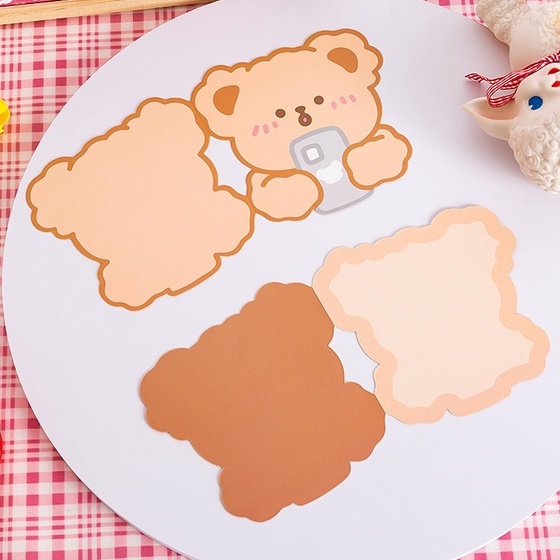 Thiệp Gấp Greeting Cards Hình Cắt Đáng Yêu