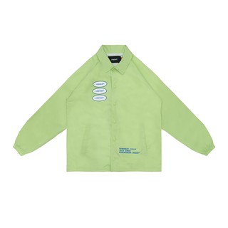 Áo khoác gió 5THEWAY® /oval/ COACH JACKET™ in BUTTERFLY aka Áo Khoác Màu Xanh Lá