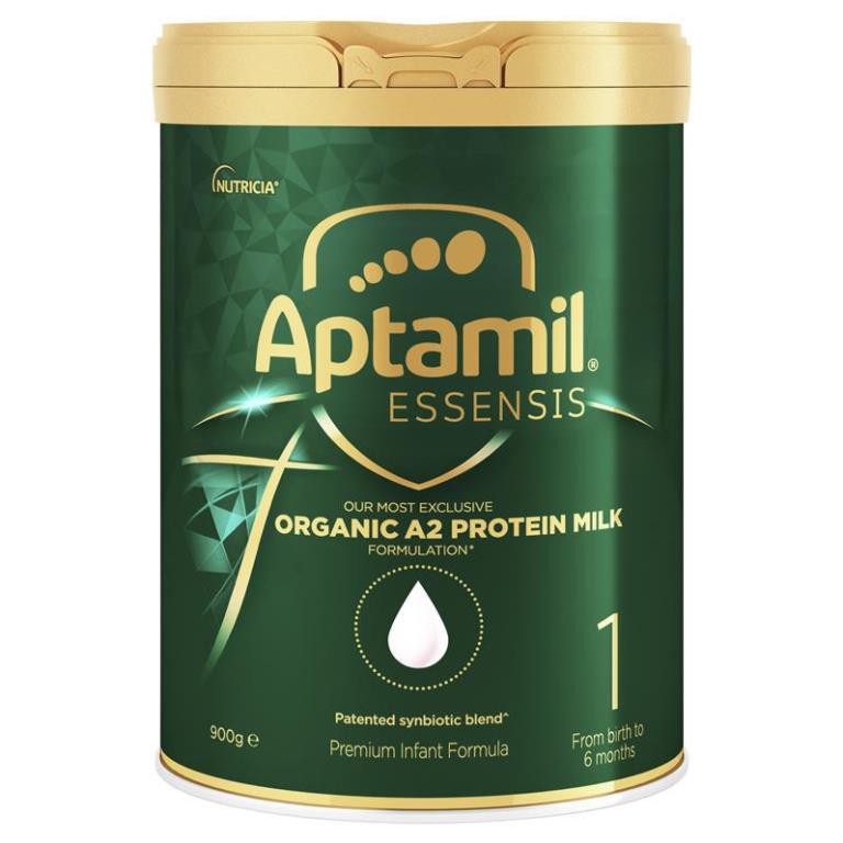 SỮA APTAMIL ESSENSIS💟 ORGANIC A2💟 ĐỦ SỐ 1 2 3 900G ( aptamil xanh  hữu cơ đạm sạch )