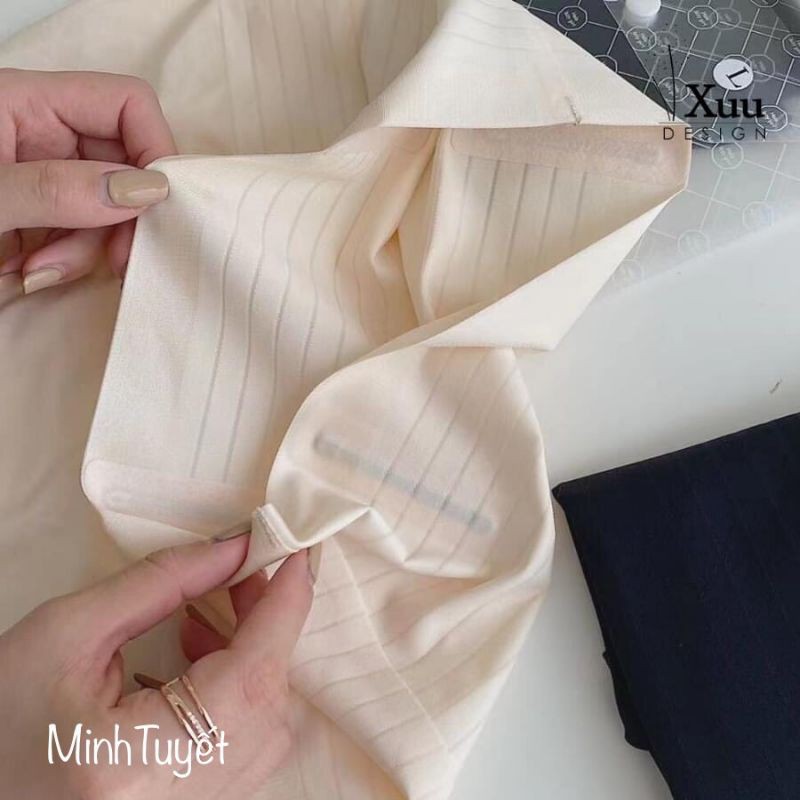 Quần gen bụng kẻ ngang hàng QC