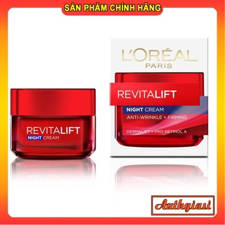 Kem dưỡng săn chắc da và giảm nếp nhăn LOreal Paris Revitalift L'Oreal Ban Đêm \ Ban Ngày 50ml
