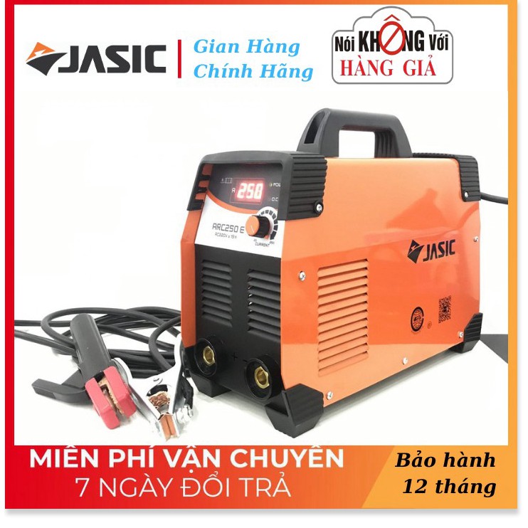 [250A] Máy hàn điện tử JASIC 250A Chuyên HÀN Kéo Que 3,2mm BẢO HÀNH 12 Tháng