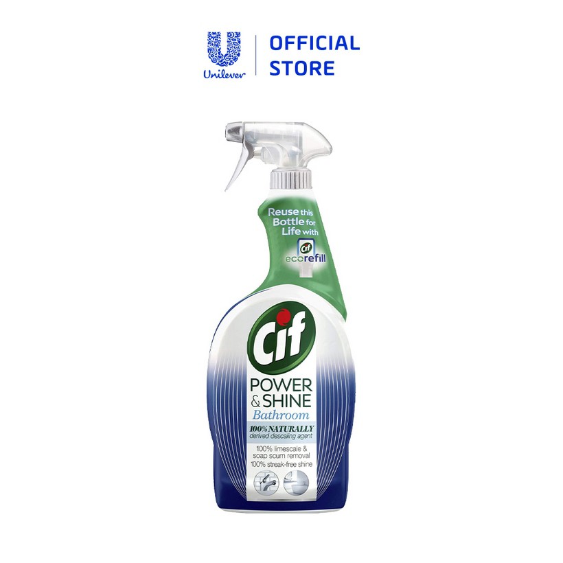 Chai Xịt Tẩy Rửa Nhà Tắm CIF 700ml