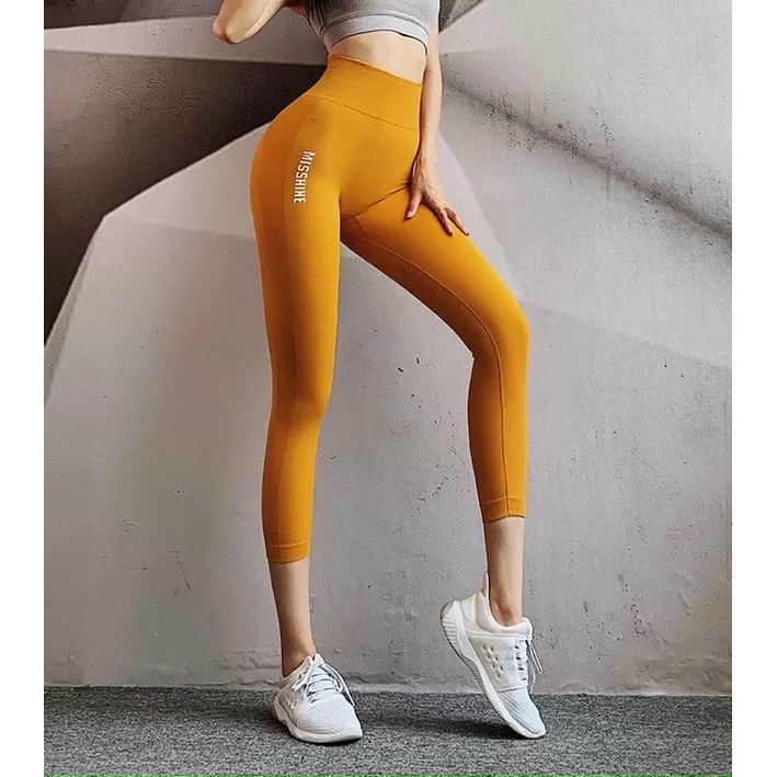 QUẦN LỬNG 9 TẤC TẬP GYM, YOGA, AEROBIC MISHINE