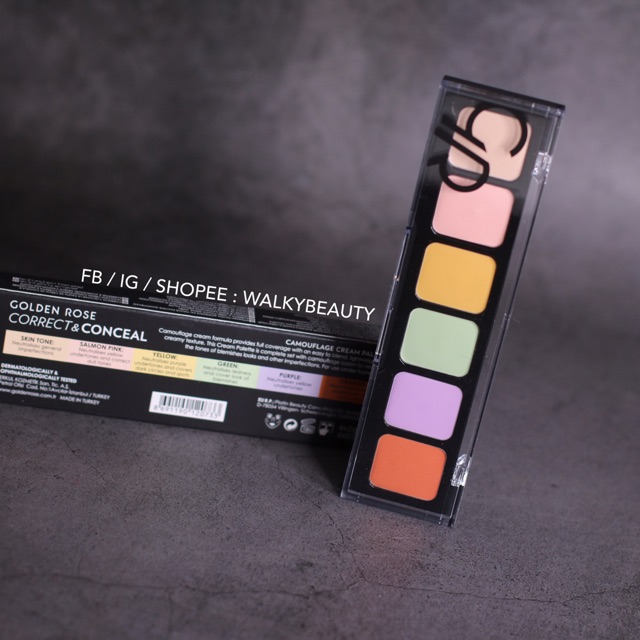 GOLDEN ROSE BẢNG CHE KHUYẾT ĐIỂM MÀU | BigBuy360 - bigbuy360.vn