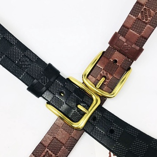 Thắt lưng nam da bò thật nguyên tấm họa tiết cao cấp, bảo hành da 2 năm tặng kèm đinh đục lỗ