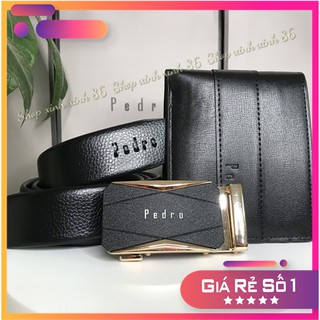 Thắt Lưng Nam [ Hàng Loại 1 - Free Ship] Combo Dây Lưng Nam, Ví Da Nam Cao Cấp Sang Trọng Thiết Kế 2021