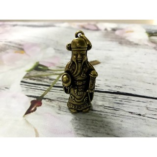 [HÀNG HÓT] Tượng Đồng Thần Tài Móc Khóa Thu Hút Tài Lộc TMT COLLECTION Bằng Đồng Nguyên Chất - TDTTMK39