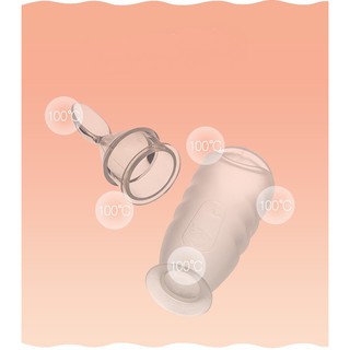 Bình Thìa Ăn Dặm Silicon Cao Cấp (Loại 90ml) DDBT146