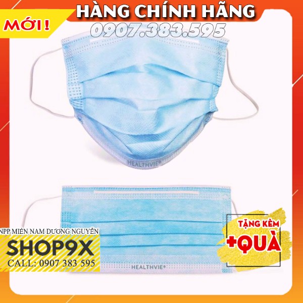 Hộp 50 Khẩu Trang Y Tế 4 Lớp Đủ Loại Đủ Màu - Shop9X TP.HCM Freeship Đơn 50K