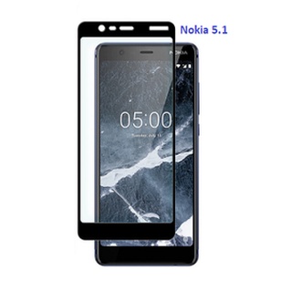 Kính cường lực NOKIA 5.1 Full, dán cường lực chống va đập chống trầy xước cho nokia5
