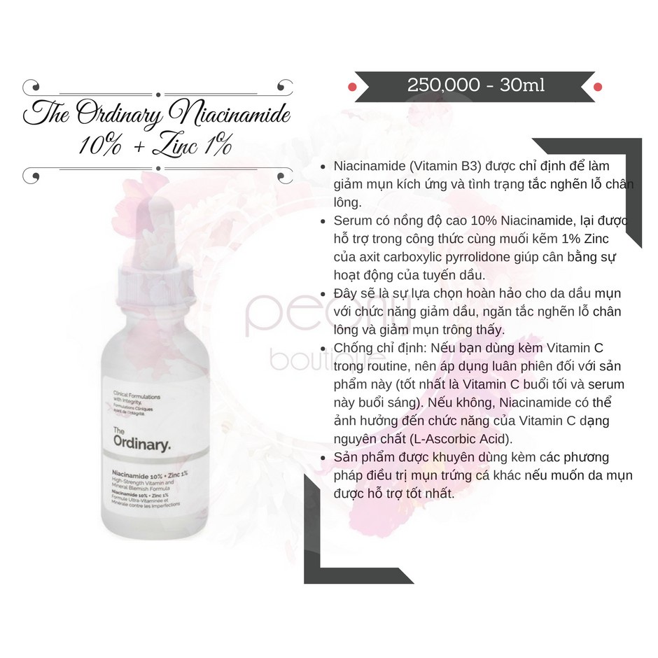 Tinh chất The Ordinary Hyaluronic Acid 2% ngừa mụn, trắng da 30ml