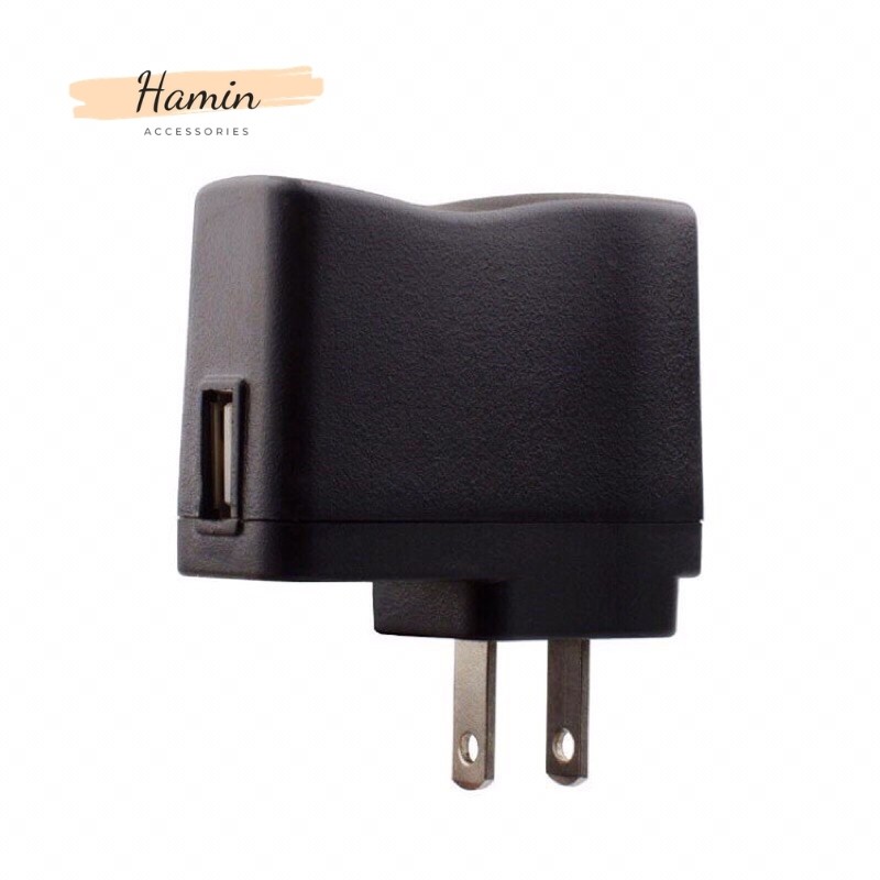 Củ sạc máy nghe pháp đen 5V 0.5mA chất lượng, bền đẹp