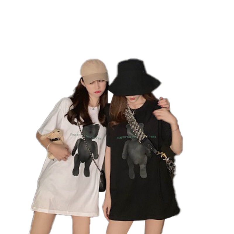 Áo phông nam nữ form rộng Gấu Xám Kazuhayz áo phông unisex tay lỡ dáng rộng oversize loại 1