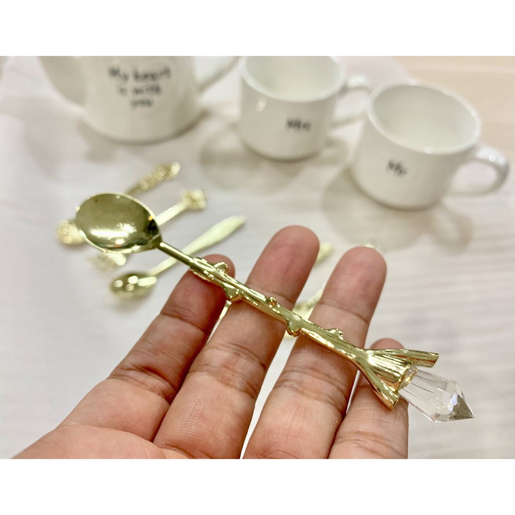 BỘ 6 MÓN MUỖNG NĨA HOÀNG GIA ĐIÊU KHẮC TINH XẢO PHONG CÁCH CHÂU ÂU CỔ ĐIỂN