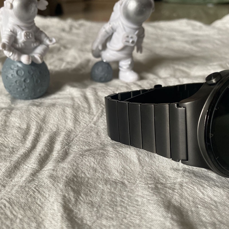 Dây đeo đồng hồ thông minh titan màu xám cho Huawei GT2 Pro 22mm GT2 46mm GT2e