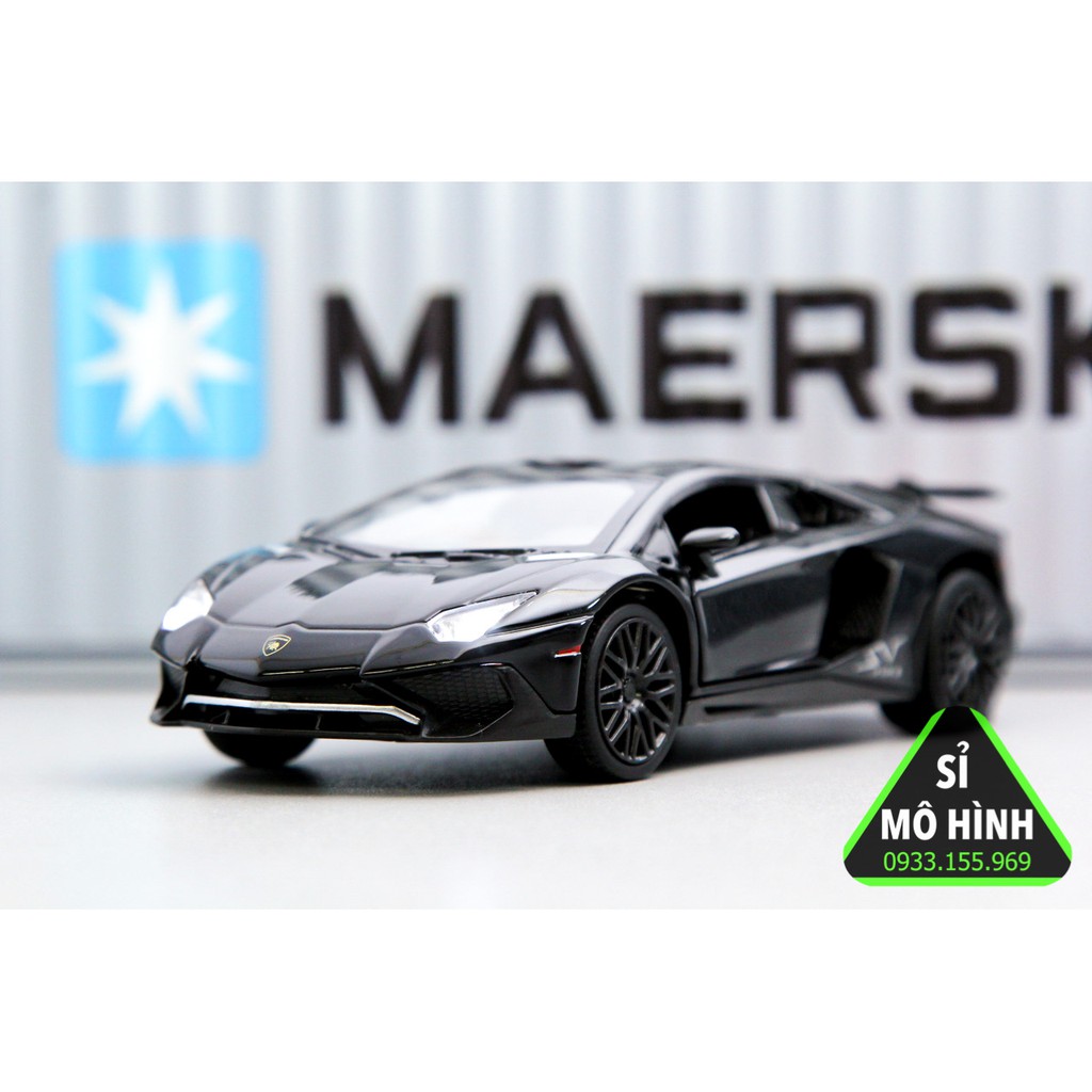 [ Sỉ Mô Hình ] Mô hình siêu xe Lambo Aventador SV 1:32