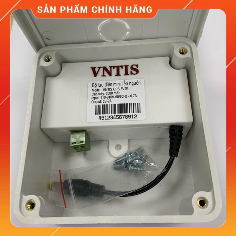 Bộ lưu điện mini liền nguồn VNTIS 5v-2A |bộ lưu điện|bộ lưu điện camera|bộ lưu điện ups|bo luu dien
