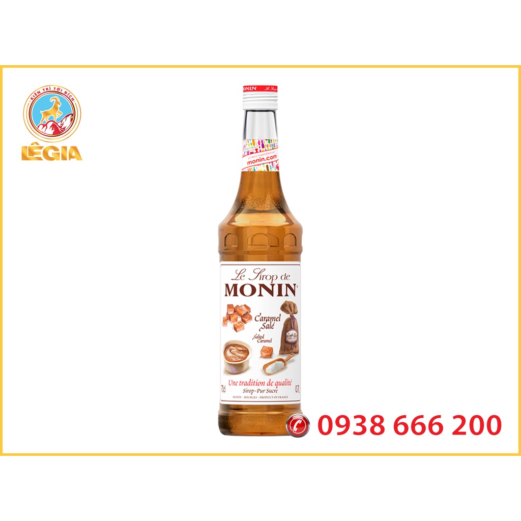 Siro Monin Caramen Muối Mặn 700ml - Monin Salted Caramel Syrup