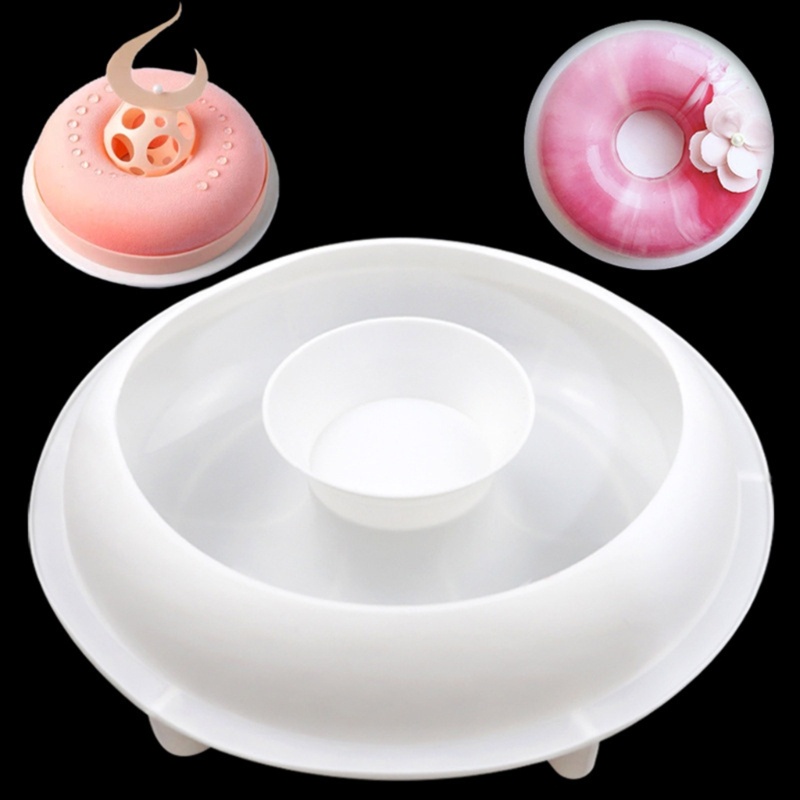 Khuôn Làm Bánh Donut Chống Dính DIY Chuyên Nghiệp