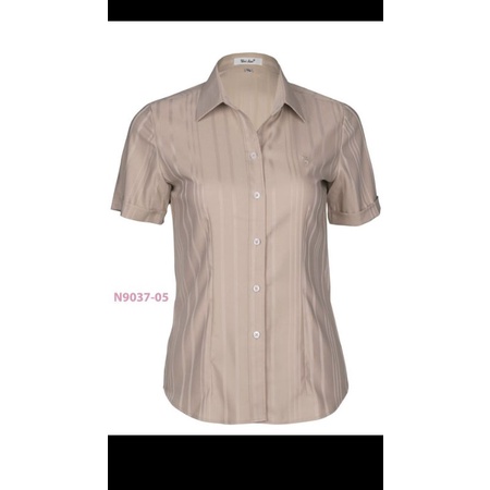 Áo sơ mi nữ Thái Hòa mã 9037 vải sợi tre co giãn