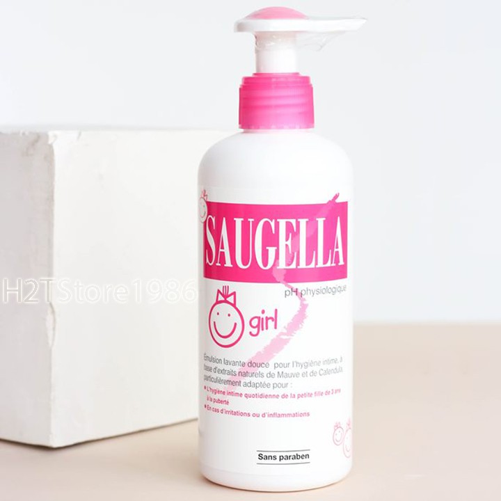 Dung dịch Vệ sinh cho bé gái Saugella 200ml [Pháp]