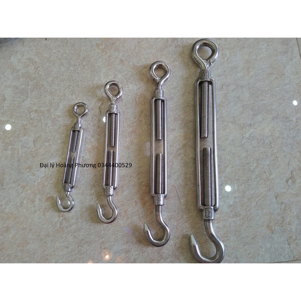 Tăng đơ dây cáp inox 304 sịn