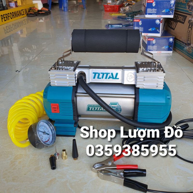 Máy bơm hơi lốp xe ô tô xe hơi 12V Total TTAC2506T ( TTAC2506 )