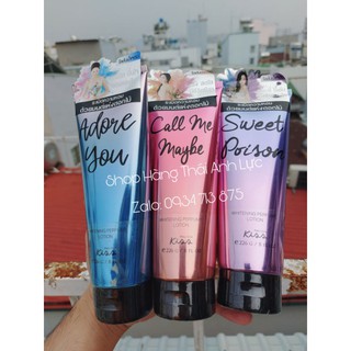 DƯỠNG THỂ HƯƠNG NƯỚC HOA MALISSA KISS THÁI LAN