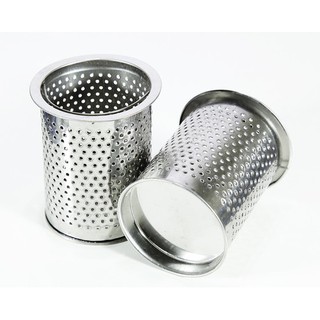 Combo 2 giỏ lọc rác inox 304 dành cho chậu rửa chén thép không gỉ