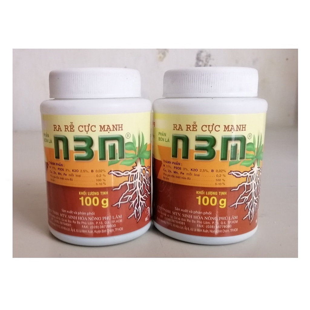 NPK Ra Rễ Cực tốt N3M 100 gram – dạng bột