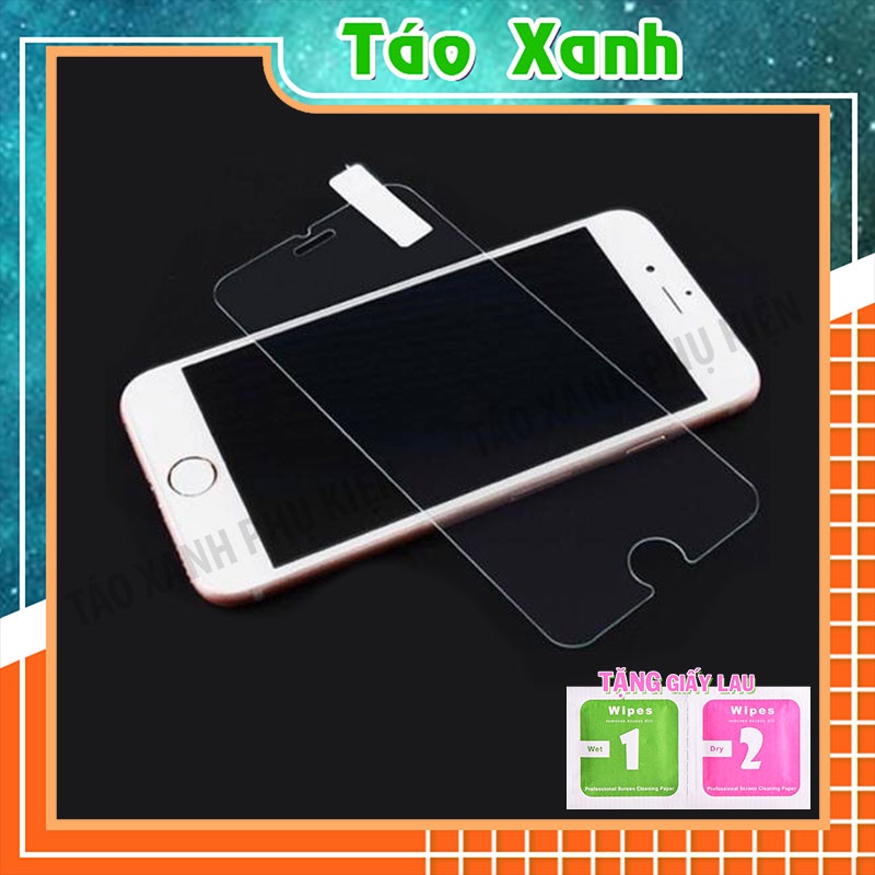 Kính Cường Lực Iphone (Hàng đẹp, tặng giấy lau)