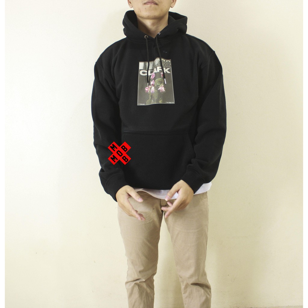Áo Hoodie unisex Clark form rộng