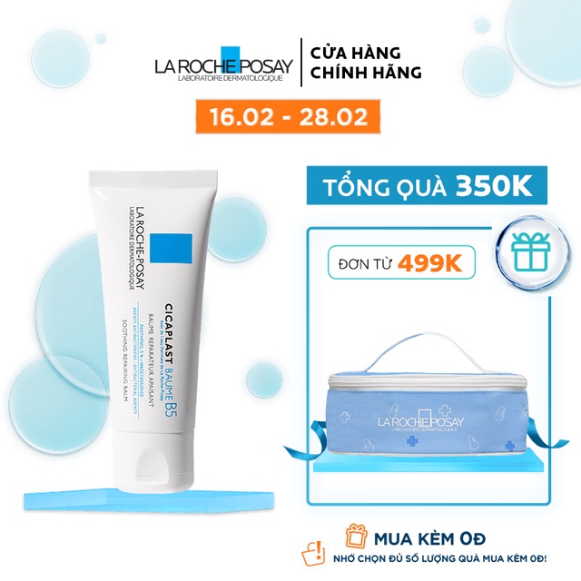 Kem dưỡng giúp làm dịu, làm mượt, làm mát & phục hồi da phù hợp cho trẻ em La Roche-Posay Cicaplast Baume B5 40ml