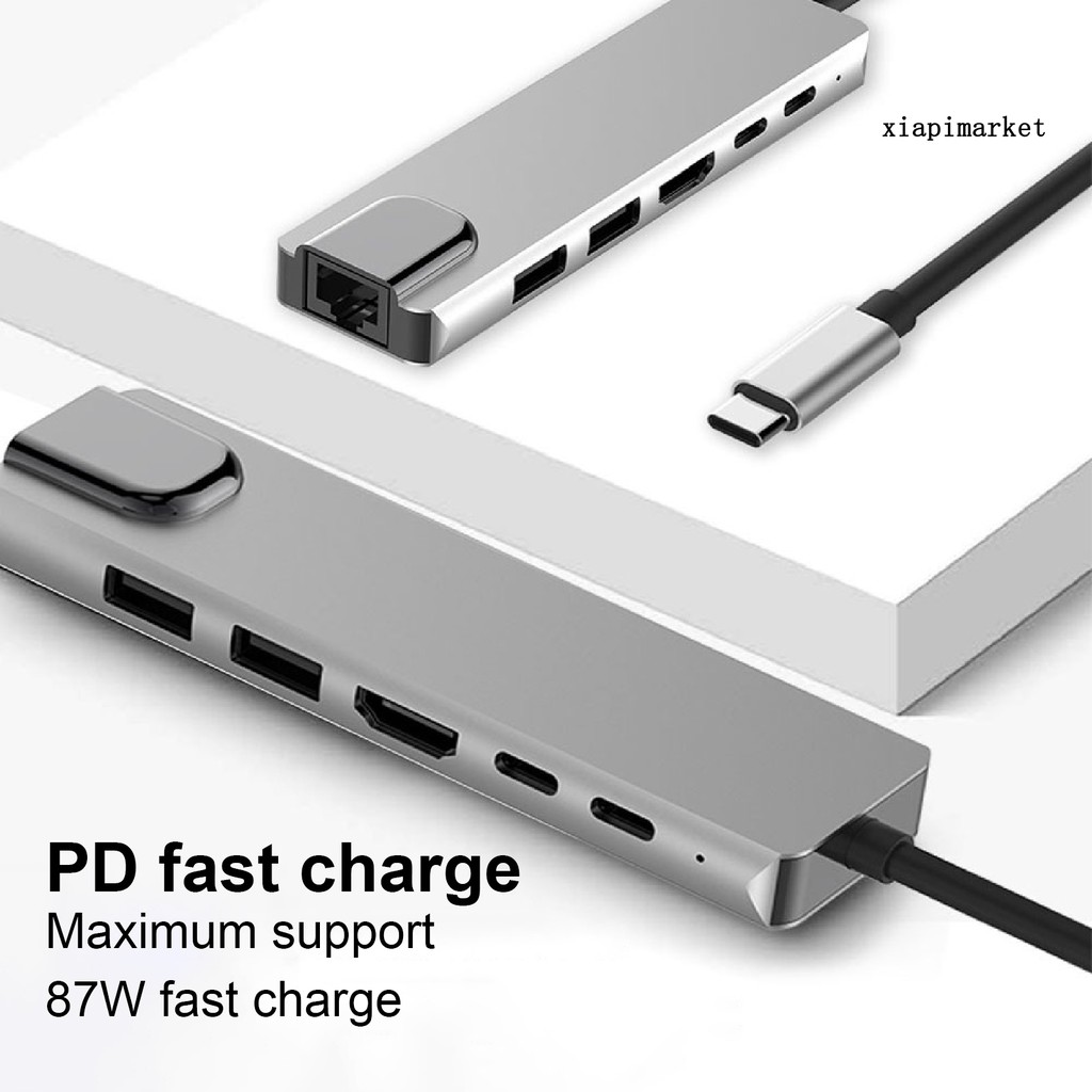 Bộ Chuyển Đổi Usb 3.0 Type-C Sang Hdmi Pd 6 Trong 1